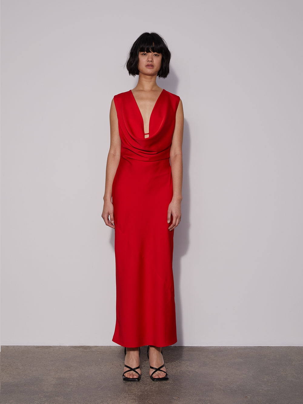 Dianne Gown Red – Wynn Hamlyn